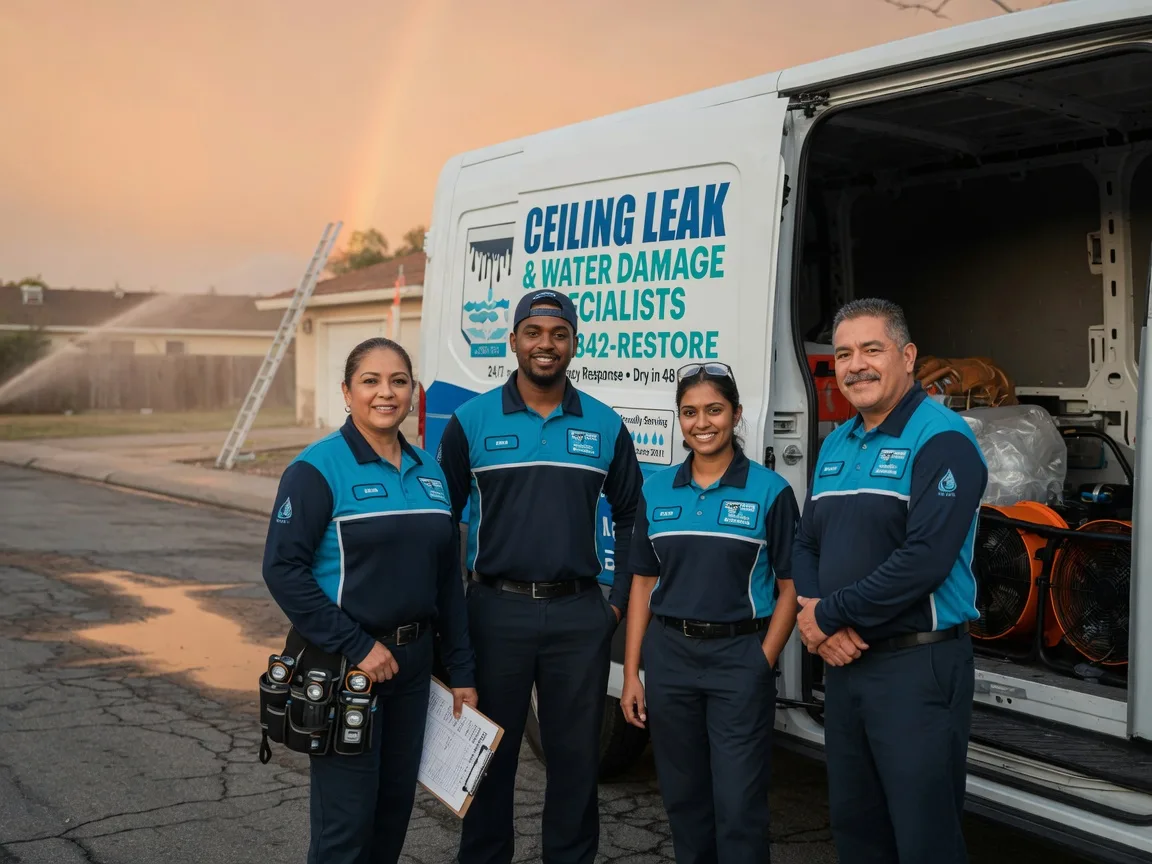 Ceiling Leak Cleanup company in Newport, NY